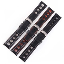 20mm Strap Replacement  for Tissot PRS516 Vintage Genuine Leather Watch Band - $16.62+