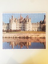 Vintage 50s Warren Diamond Lock Picture Puzzle- #500 "FRANCE: Chateau Chambord"  image 2