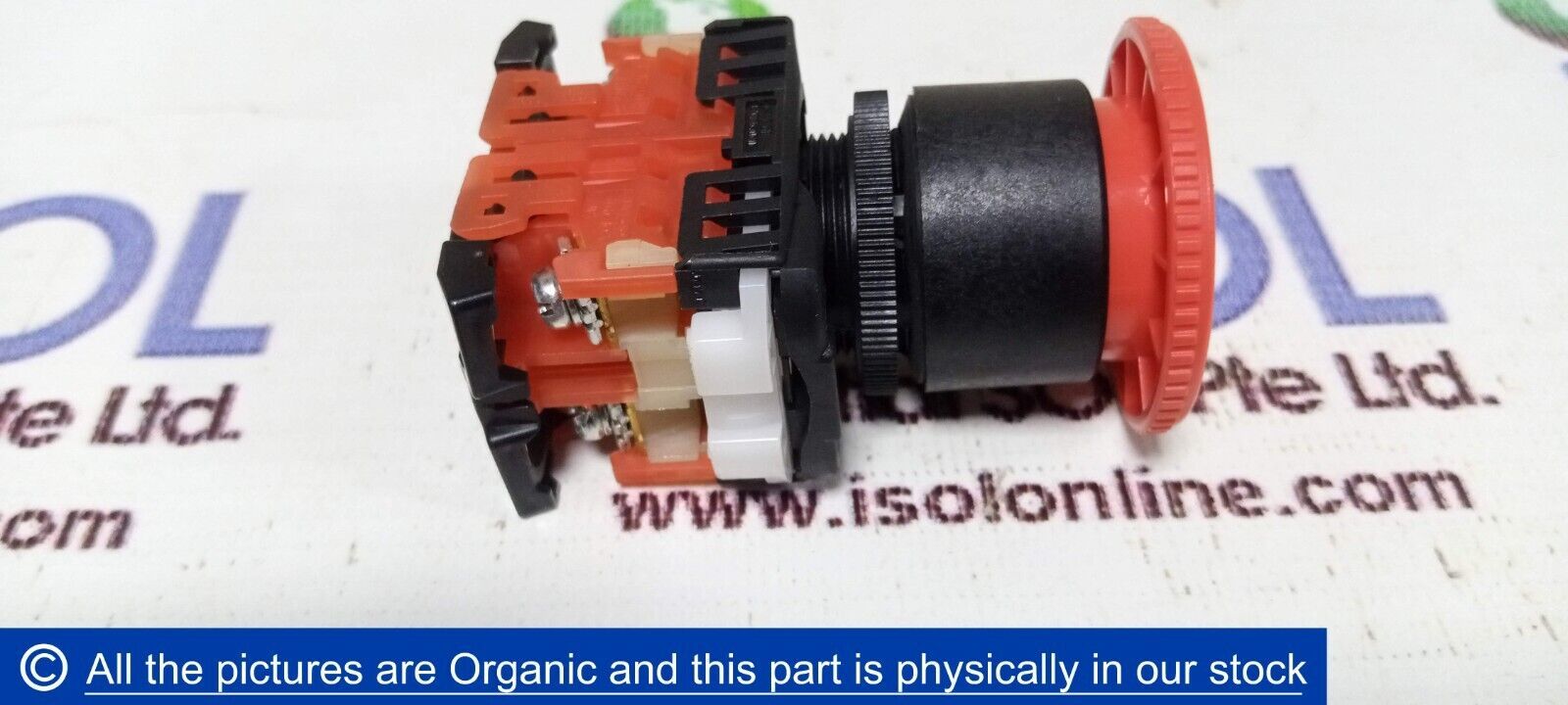 Fuji Electric AR22V2R Heavy Duty Emergency Stop Switch Mushroom Button