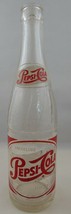Vintage Sparkling Pepsi-Cola Bottle New York Red and White - $14.85