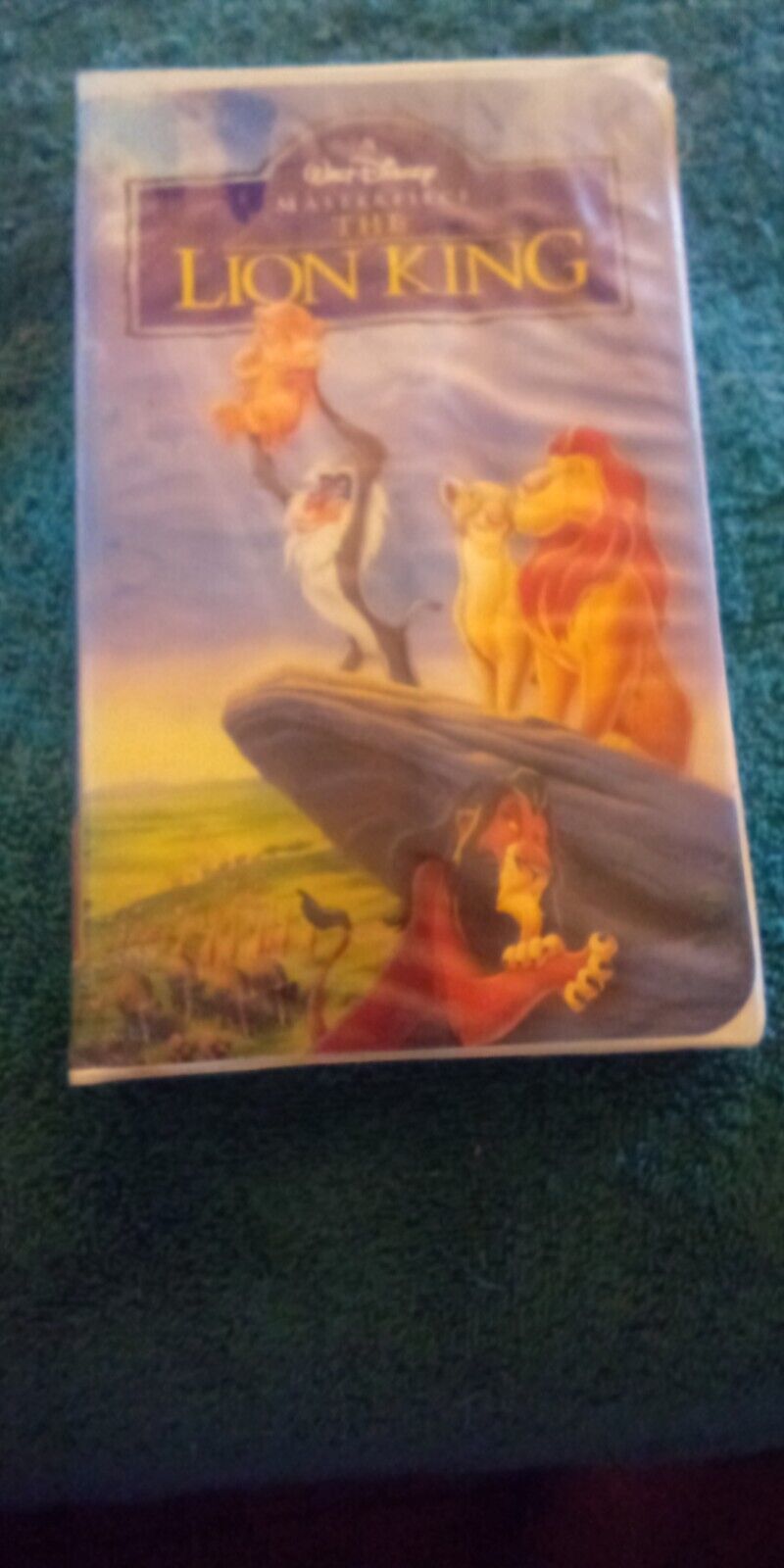 Walt Disney The Lion King VHS 1994 Masterpiece Collection 2977 VHS Tapes