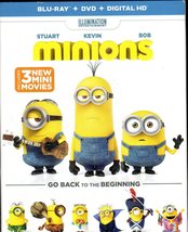Minions Blu-Ray  DVD - $2.30