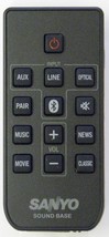 New Sanyo Remote WIR113001-FA05 Sound Base FWSA205E - $28.99