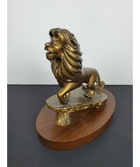 Disney Parks The Lion King Simba Bronze Figurine Statue 20 Year Cast Mem... - $599.00