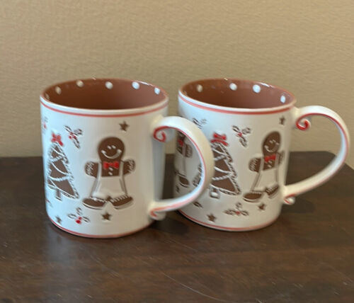 Gingerbread Mugs - Set of 2