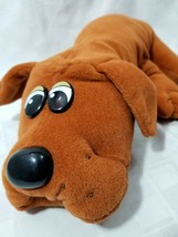 Vintage 1985 Chocolate Brown Pound Puppy Short Ears 18" Long 807905 - $18.00