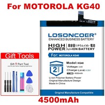 Losoncoer KG40 4500mAh Replacement Phone Battery For Motorola KG40 Mobile Phone - $22.05