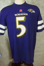 NEW Joe Flacco Baltimore Ravens #5 NFL Team Apparel Jersey Shirt XL - $26.99
