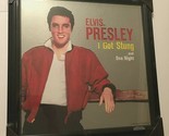 2011 Elvis Presley I Got Sting One Night Wall Bar Black Framed Mirror New - $42.27