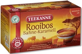 Teekanne South African Rooibos Tea:Cream & Caramel-20 Tea bags-FREE Ship Da Ma Ge D - $8.57