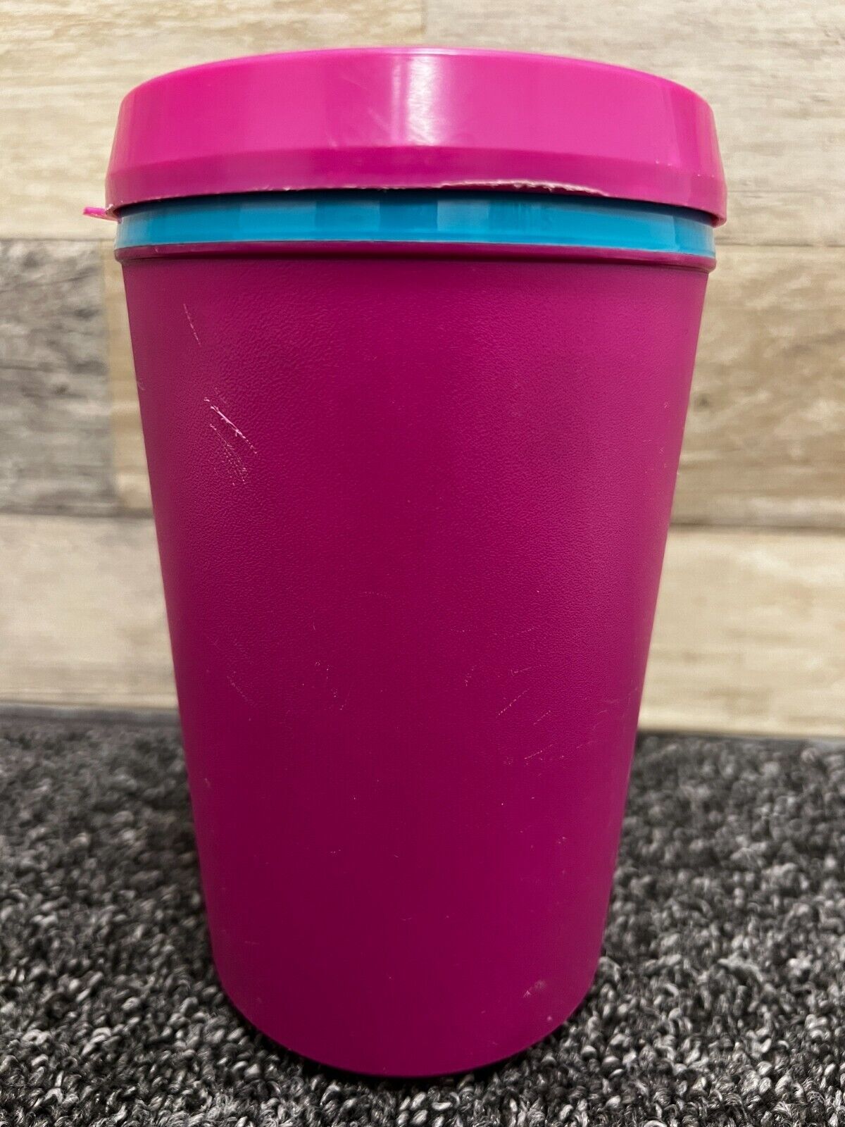 Vintage Aladdin 32 oz Blue Insulated Travel Coffee Mug Tumbler Cup