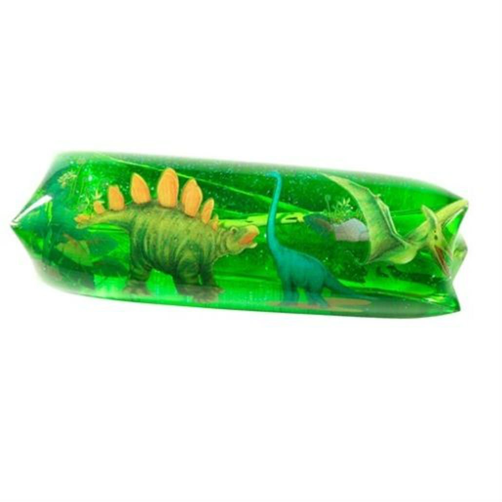 (2) Dinosaur Water Wigglers Squishy Tactile Fidget Toy Stress Relief Office Supplies