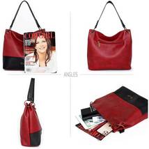 Wrangler Hobo Bag Purse Handbag Red New by Montana West image 3