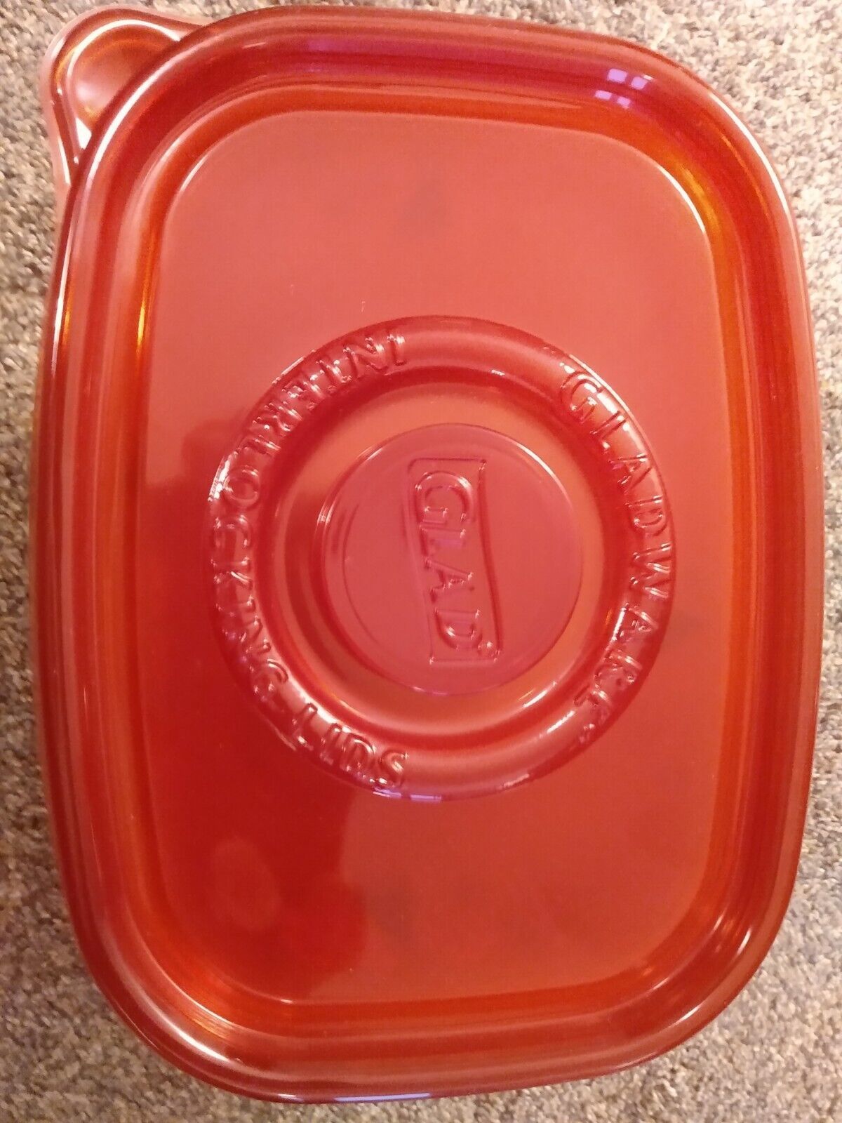 Glad Holiday Deep Dish Food Storage Containers, Large, 3 ct