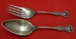 Old Colonial by Towle Sterling Silver Salad Serving Set 2pc FH AS 9 1/4" - $454.41