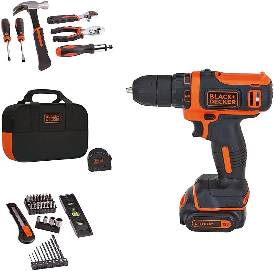 Black & decker 9099kc 2024 cordless drill with keyless chuck