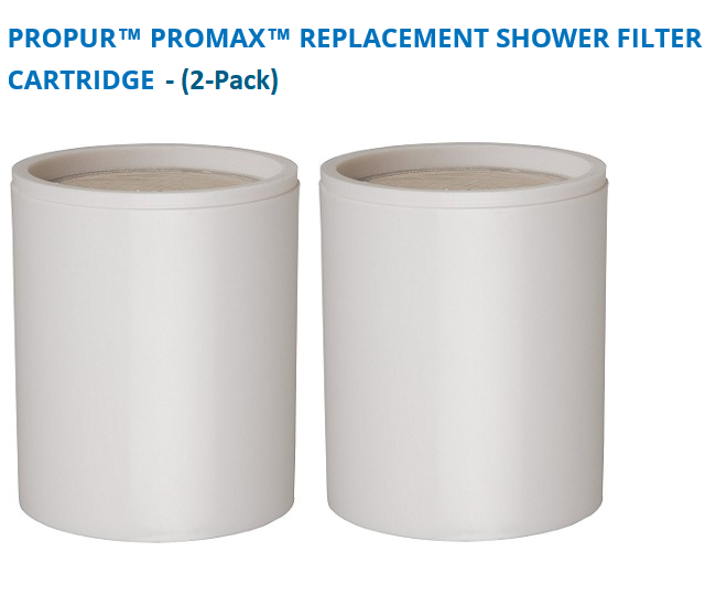 Propur ProMax Replacement Shower Filter Cartridge (2Pack) Plumbing