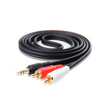 3.5mm 2 RCA Audio AUX-In Cable Cord Lead For RCA RTS7015B 37&quot; Sound bar ... - $24.99