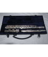 Yamaha YFL-281 Silver Flute With Hard Case For Repair / Restoration- As ... - $169.00