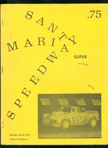 SANTA MARIA SPEEDWAY-SUPER STOCKS RACING PROGRAM--1976 FN - $55.87