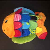 Melissa & Doug K's Kids Flip Fish Baby Plush Sensory Educational Learning Toy - $9.99