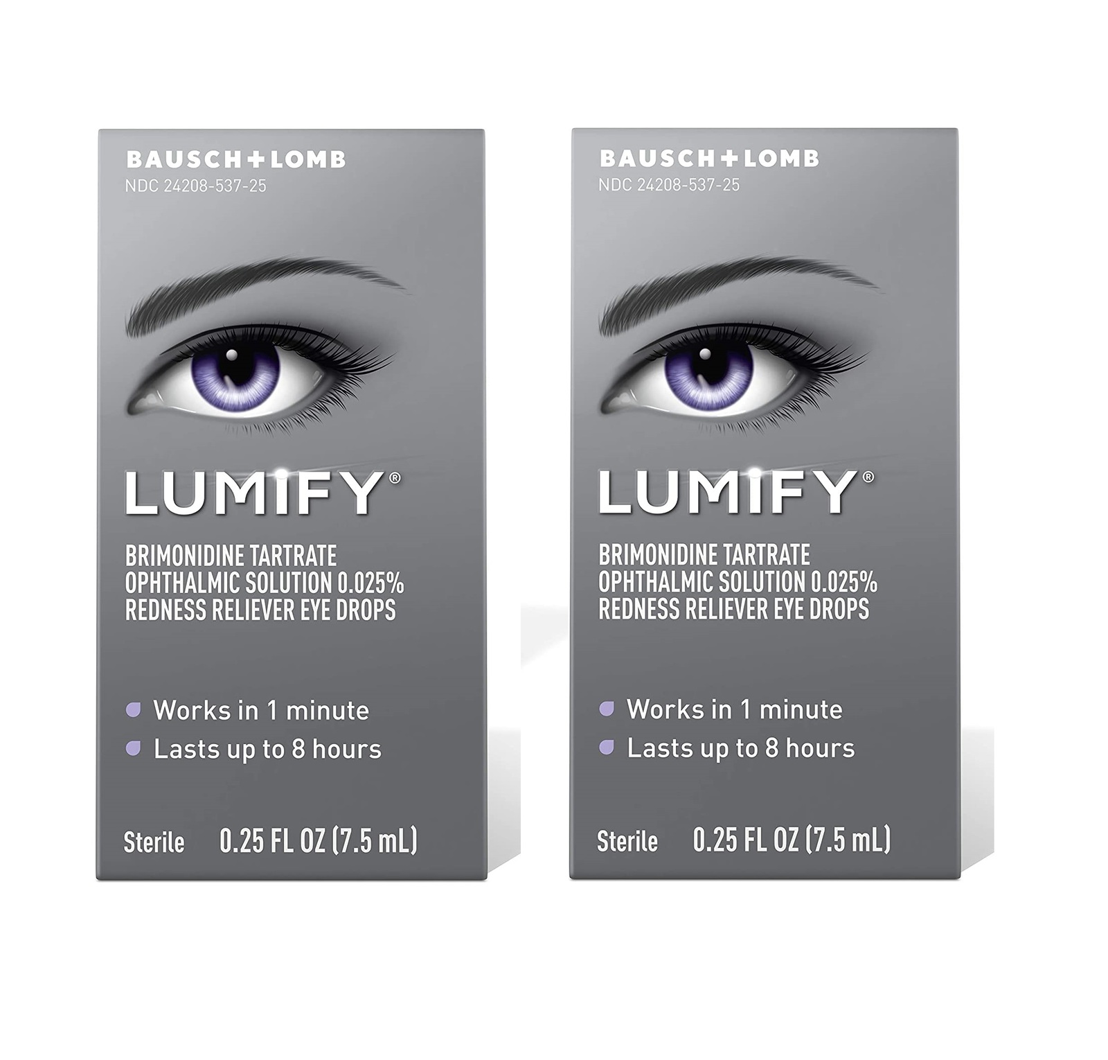 Bausch & Lomb Opcon-A Eye Allergy Relief Drops, 0.5oz, 2pk