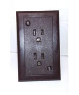 T&amp;B RV Designer S815 Self Contained AC Dual Brown Outlet 15A 125V With S... - $12.86