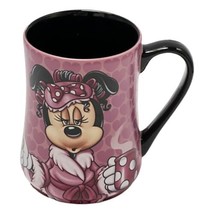 Retired Disney Parks Minnie Mouse 16oz Pink Coffee Cup Mug - $24.88