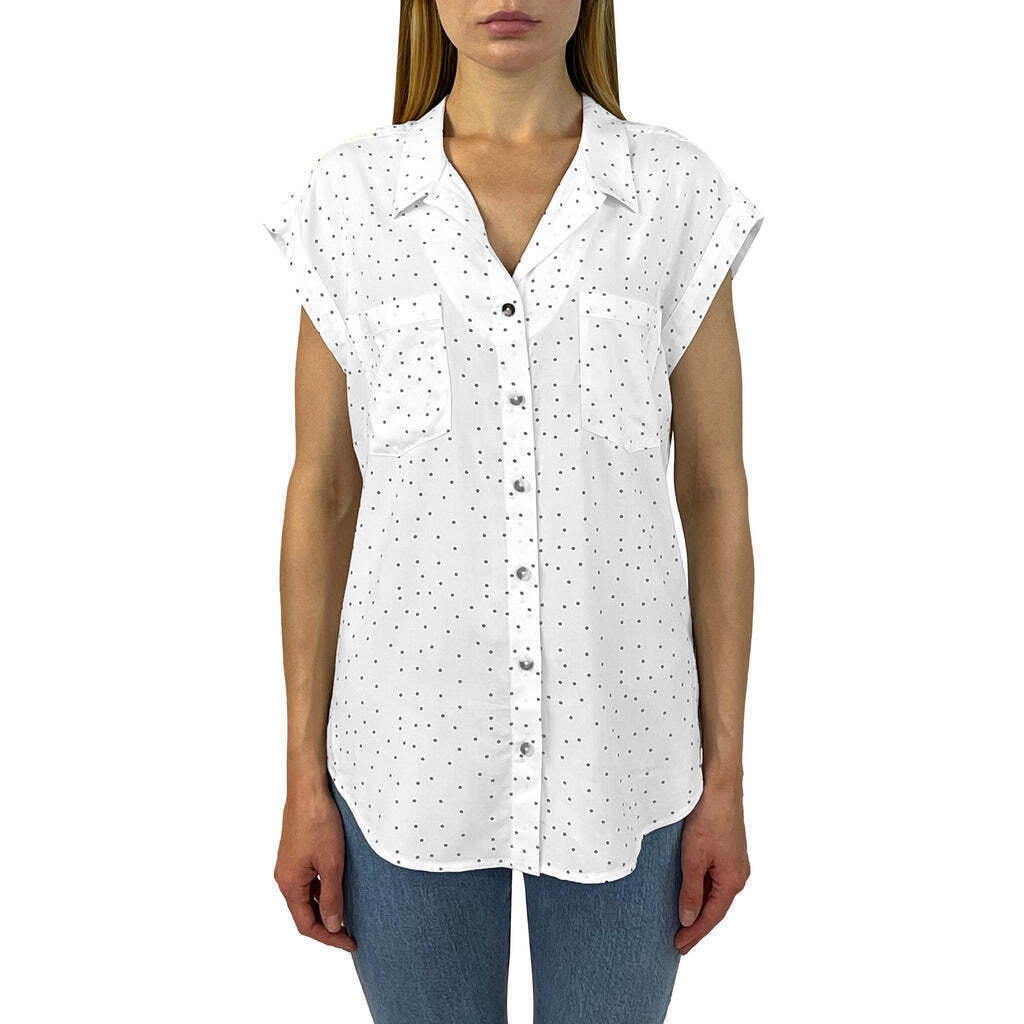 Jachs Girlfriend Ladies' Long Sleeve Button-Up Blouse