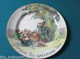 Royal Doulton plate  "Under the Greenwood Tree" pattern 10" [46] - $74.25