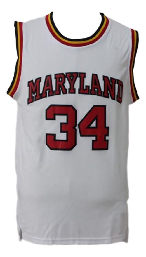 Len bias  34 college basketball  jersey white   1