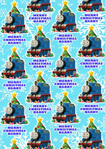 Thomas Tank Engine Personalised Christmas Gift Wrap - Disney Wrapping Paper - $5.42