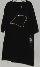 NFL Licensed Carolina Panthers Youth Extra Large Black Gold Tee Shirt image 1