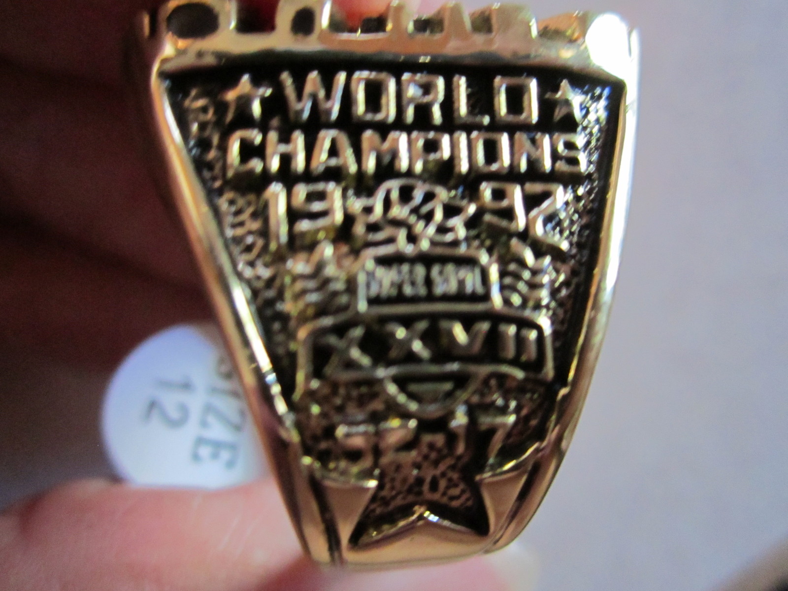 1992 Dallas Cowboys Championship RING,18K and similar items