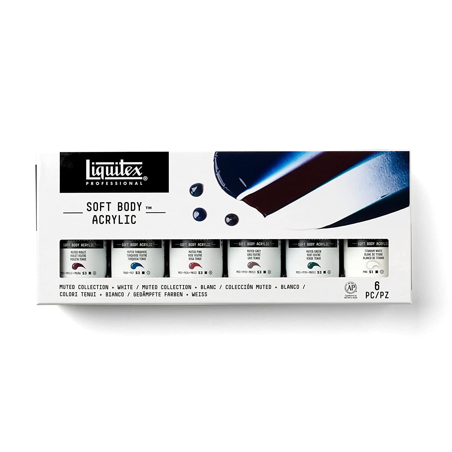 Liquitex BASICS Acrylic Paint 8.45-oz tube, Titanium White 