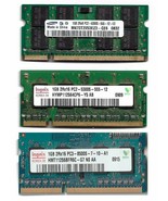 5 Pieces PC2-5300S &amp; 1 Piece PC3-8500S SoDIMM (1 Gb ea.) Total 6 GB - $4.95