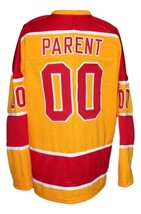 Any Name Number Philadelphia Blazers Retro Hockey Jersey Yellow Parent Any Size image 5
