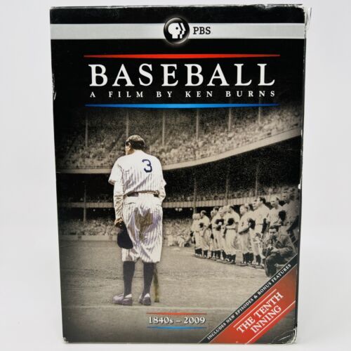 Baseball A Film by Ken Burns 1840 2009 DVD 2012 11 Disc Set Red Sox ...