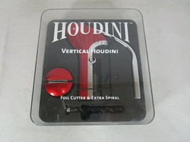 Houdini Metallic Red Vertical Corkscrew #2205 by Metrokane - Retail $49.95 - $29.69