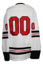 Any Name Number Columbus Owls Retro Hockey Jersey New Sewn White Any Size image 2