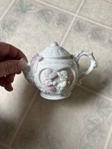 Vintage Precious Moments Teapot Friendship Hits The Spot 1993 decorative - $18.69