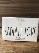 Rae Dunn America - Radiate Love Sun CITRUS SUMMIT Bar Soap 8oz - Triple ... - $12.16