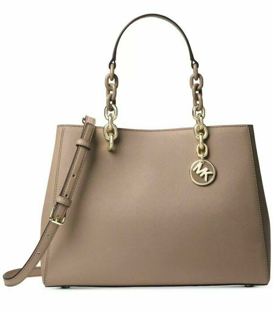 Michael Kors Medium Cynthia Truffle Taupe and similar items