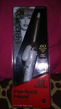 Revlon Perfect Heat Curling Iron Ceramic 1/2" Ceramic Barrel nrand new white - $34.64
