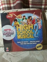 Disney High School Musical 2 Mattel DVD Game Dance The Moves Sing The Songs Real - $19.79