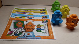 Joy - 2009 NV054, 056, 057 & 058 Totems - Complete set + 4 papers - Surprise egg - $4.50