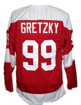 Any Name Number Soo Greyhounds Retro Hockey Gretzky Jersey Red Any Size image 2