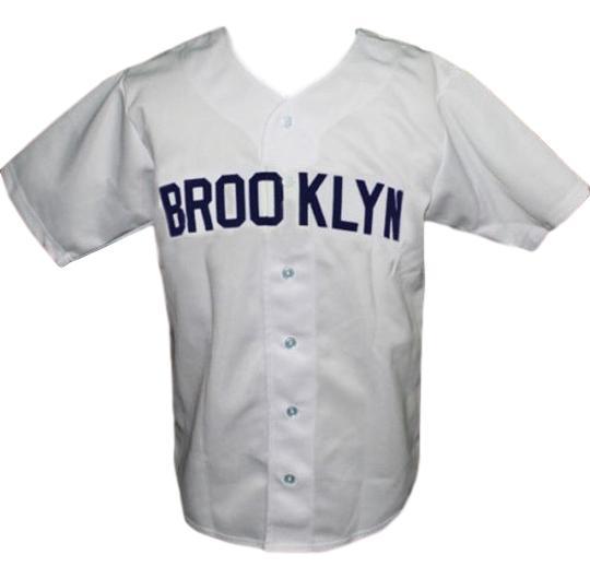 Brooklyn loons retro baseball jersey white   1