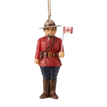 Canadian Mountie Ornament Jim Shore RCMP Police Hanging Heartwood Creek 5" High image 1