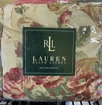Vintage Ralph Lauren Grosvenor Floral King  Bed Skirt - New Made In USA - $69.99